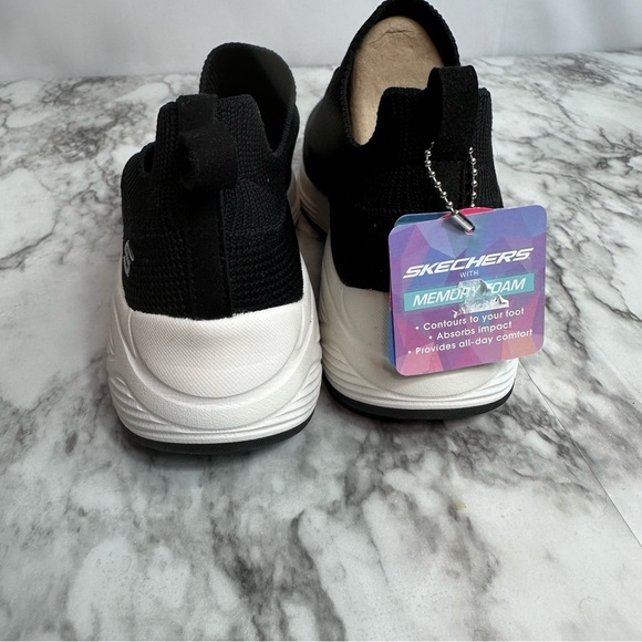 Skechers BOBS Women’s Sparrow 2.0- Allegiance Crew Sneake - Picture 4 of 14